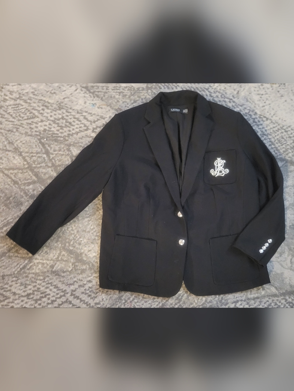 Ralph Lauren Bullion Jacquard Blazer Size 3X - Picture 7 of 16